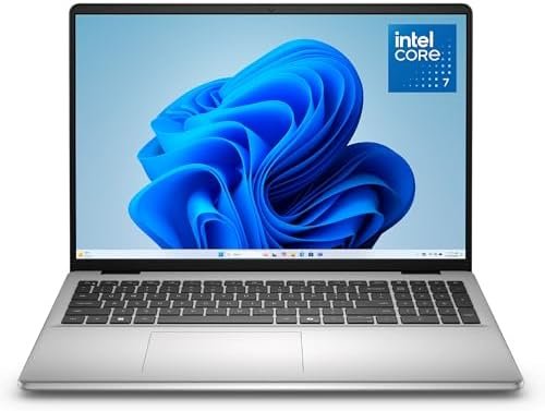 Dell 16 Laptop DC16251, FHD+, Intel Core 7 150U, 16GB RAM, Windows 11 Home | 1920×1200 Display, 16:10, Anti-Glare, 300nits, Intel Graphics, DDR5, 1TB SSD, Backlit Copilot Keyboard, Wi-Fi 6E